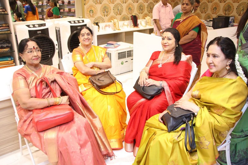 Celebrities at AA Guru Silks Shop Launch- Photos