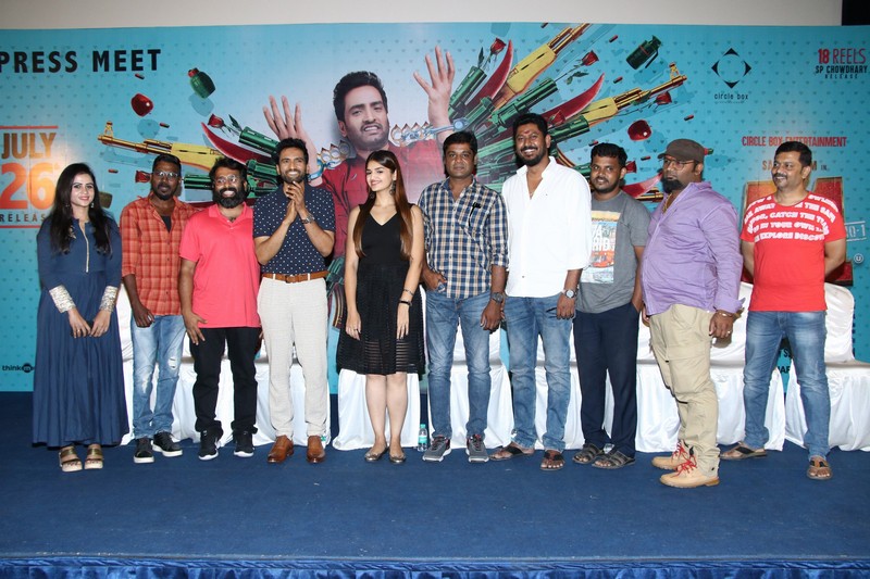 A1 Tamil Movie Press Meet Photos