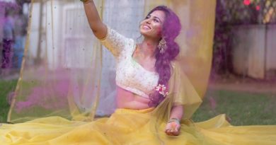 Actress Ramya Pandian Holy Special Photo Shoot Stills
