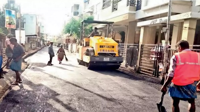 Chennai Corporation Identifies 2,139 Roads for Relaying