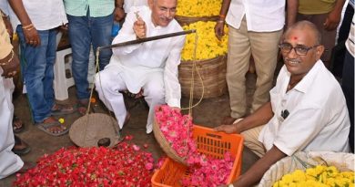 YSRCP Pledges to Enhance Flower Exports from Kadiyam, Assures B.C. Welfare Minister