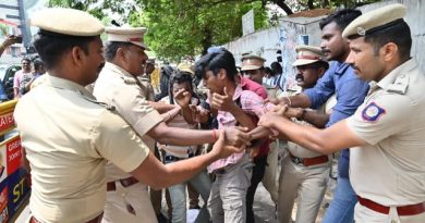SFI Members Arrested Outside U.S. Consulate in Chennai