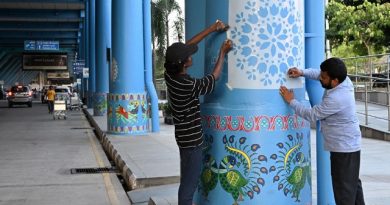 Chennai Airport Embarks on Artistic Transformation with Pillar Murals
