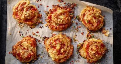 Christmas Cranberry and Brie Twisted Pastry Rolls