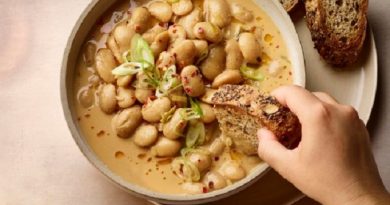 “Comforting Creamy Butter Beans for Dinner”