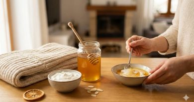 Winter Skin Glow with Honey and Malai