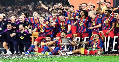 Barcelona Wins Spanish Super Cup Thrilling 3-2