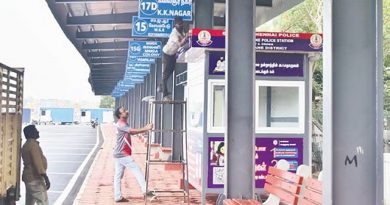 Chennai Opens Temporary Terminals During Broadway Renovation