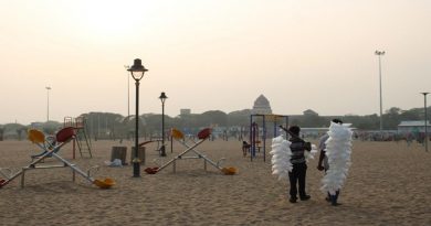 Child Labourers Found Selling Goods at Marina Beach