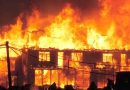 Fire Destroys 40 Tribal Homes in Kakinada