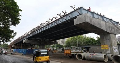 Ganeshapuram ROB Construction Speeds Up in Chennai