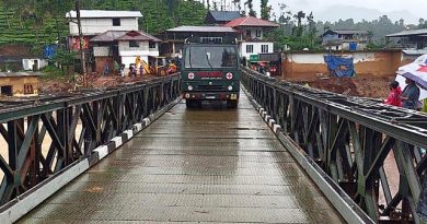 Indian Army Builds Bailey Bridge In Sri Lanka