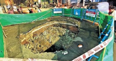 Karukku Main Road Caves In Again