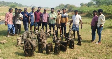 Mystery Over Stone Idols Found in Cooum