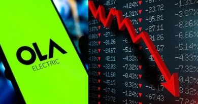Ola Electric Shares Fall 9%, Market Value Drops