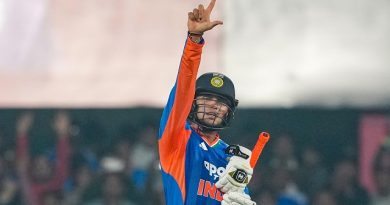 Sharma Hits 50 Off 14 Balls Against New Zealand