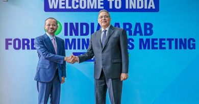UAE Minister Visits Delhi for India-Arab Talks