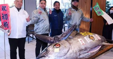 ஜப்பானில் ரூ.28 கோடிக்கு ஏலம் போன டுனா மீன்!