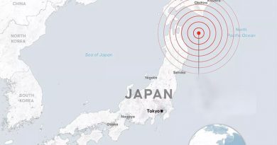 ஜப்பானில் சக்தி வாய்ந்த நிலநடுக்கம்!