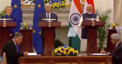 இந்தியா – ஐரோப்பிய ஆணையம் இடையே வர்த்தக ஒப்பந்தம் கையெழுத்தானது