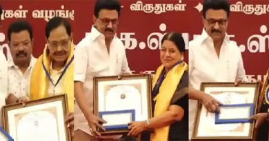 தமிழ்நாடு அரசின் திருவள்ளுவர் திருநாள் விருதுகளை முதலமைச்சர் மு.க.ஸ்டாலின் வழங்கினார்