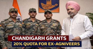 Chandigarh Grants 20% Quota for Ex-Agniveers