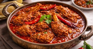 Fiery Laal Maas Mutton Curry at Home