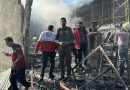 Military Helicopter Crashes into Market in Iran