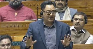 Rijiju Alleges Congress MPs Abused Speaker