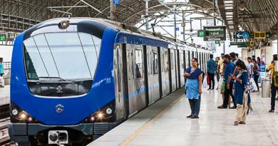 சென்னை மெட்ரோ ரெயில் நிறுவனத்தின் வருவாய் அதிகரிப்பு