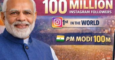இன்ஸ்டாகிராமில் 100 மில்லியன் பிந்தொடர்பவர்களைக் குவித்து முதலிடம் பிடித்த பிரதமர் மோடி