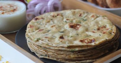 Crispy Rajasthani Moong Dal Paratha Recipe