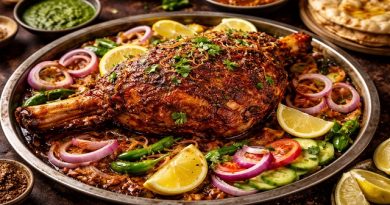 Dhaba Raan Recipe – Tender Spiced Mutton Delight