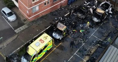 “Four Ambulances Burnt In Suspected Hate Crime”