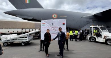 India Sends Humanitarian Aid to Madagascar