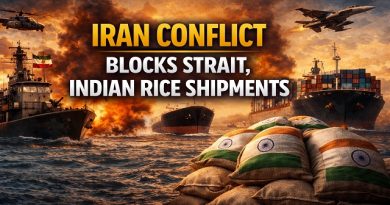 Iran Conflict Blocks Strait, Indian Rice Shipments