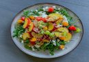 Refreshing Summer Blossom Salad with Honey-Lemon Dressing