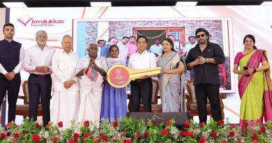 ஜோய் ஹோம்ஸ் பெயரில் ஐம்பது குடும்பத்தினருக்கு இலவச வீடு வழங்கிய ஜோய் ஆலுக்காஸ் அறக்கட்டளை