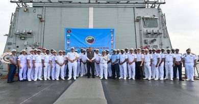 Indian Navy Ship Arrives in Singapore Under MAHASAGAR Initiative