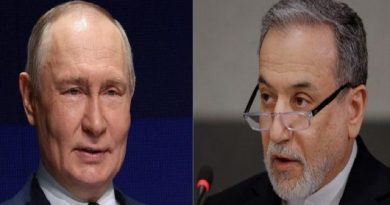 Iran’s Foreign Minister Meets Putin in Saint Petersburg Amid Conflict