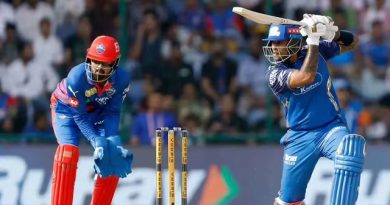 Mumbai Indians Reach 100 With Steady Batting