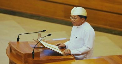 Myanmar’s New President Sworn In