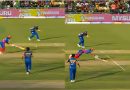 Rana Run Out for Duck by Bumrah