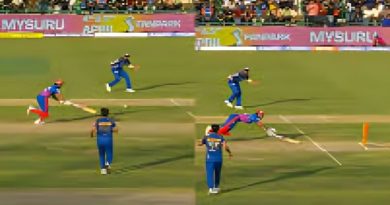 Rana Run Out for Duck by Bumrah