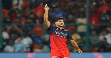 Rasikh Salam Concedes 9 Runs vs DC-RCB Over