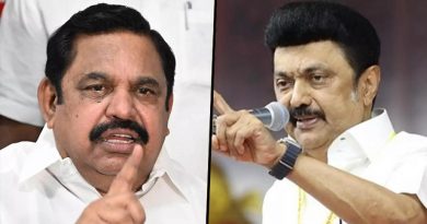 Stalin Hits Back at Palaniswami Remarks