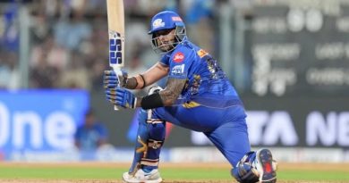 Suryakumar Yadav Falls After Reaching Fifty