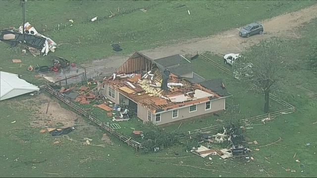 Texas Thunderstorms Cause Widespread Destruction