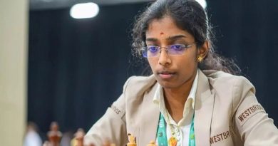 Vaishali Leads Women’s Candidates, Eyes Title