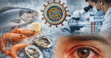 சீனாவில் கடல்வாழ் உயிரினங்கள் மூலம் பரவும் ‘சிஎம்என்வி’ எனும் புதிய வைரஸ் பாதிப்பு மனிதர்களிடம் கண்டுபிடிப்பு!